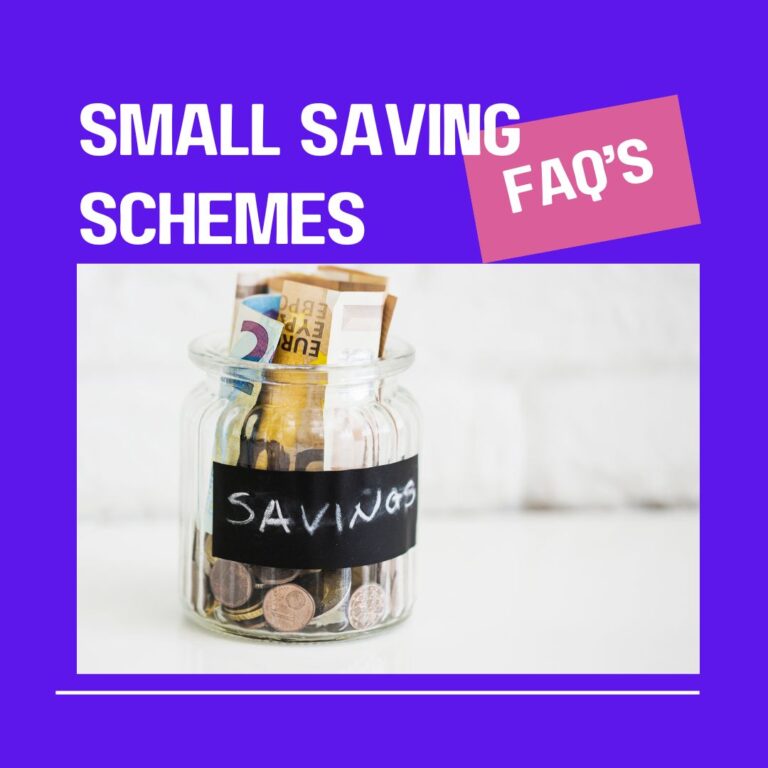 Small Saving Scheme