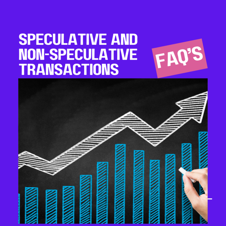 Speculative and Non-Speculative Transactions